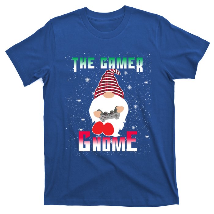 The Gamer Gnome Funny Family Matching Group Christmas Gift T-Shirt