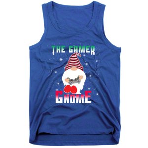 The Gamer Gnome Funny Family Matching Group Christmas Gift Tank Top