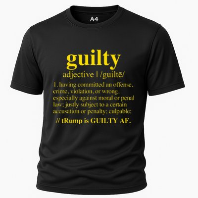 Trump Guilty Guilty Definition Cooling Performance Crew T-Shirt