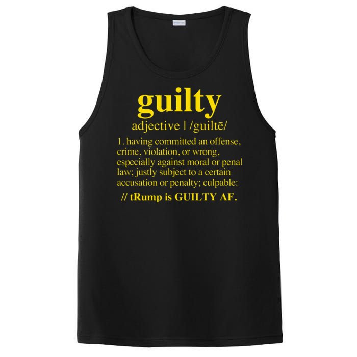 Trump Guilty Guilty Definition PosiCharge Competitor Tank