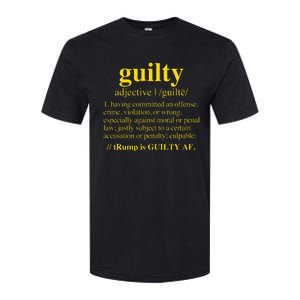 Trump Guilty Guilty Definition Softstyle CVC T-Shirt