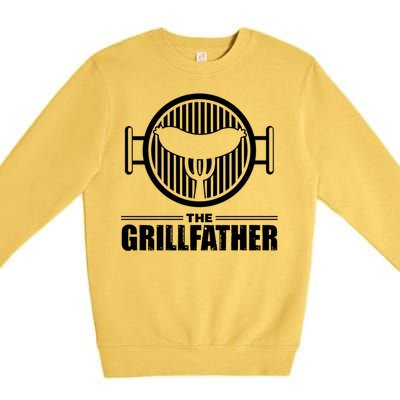 The Grillfather Gift Premium Crewneck Sweatshirt