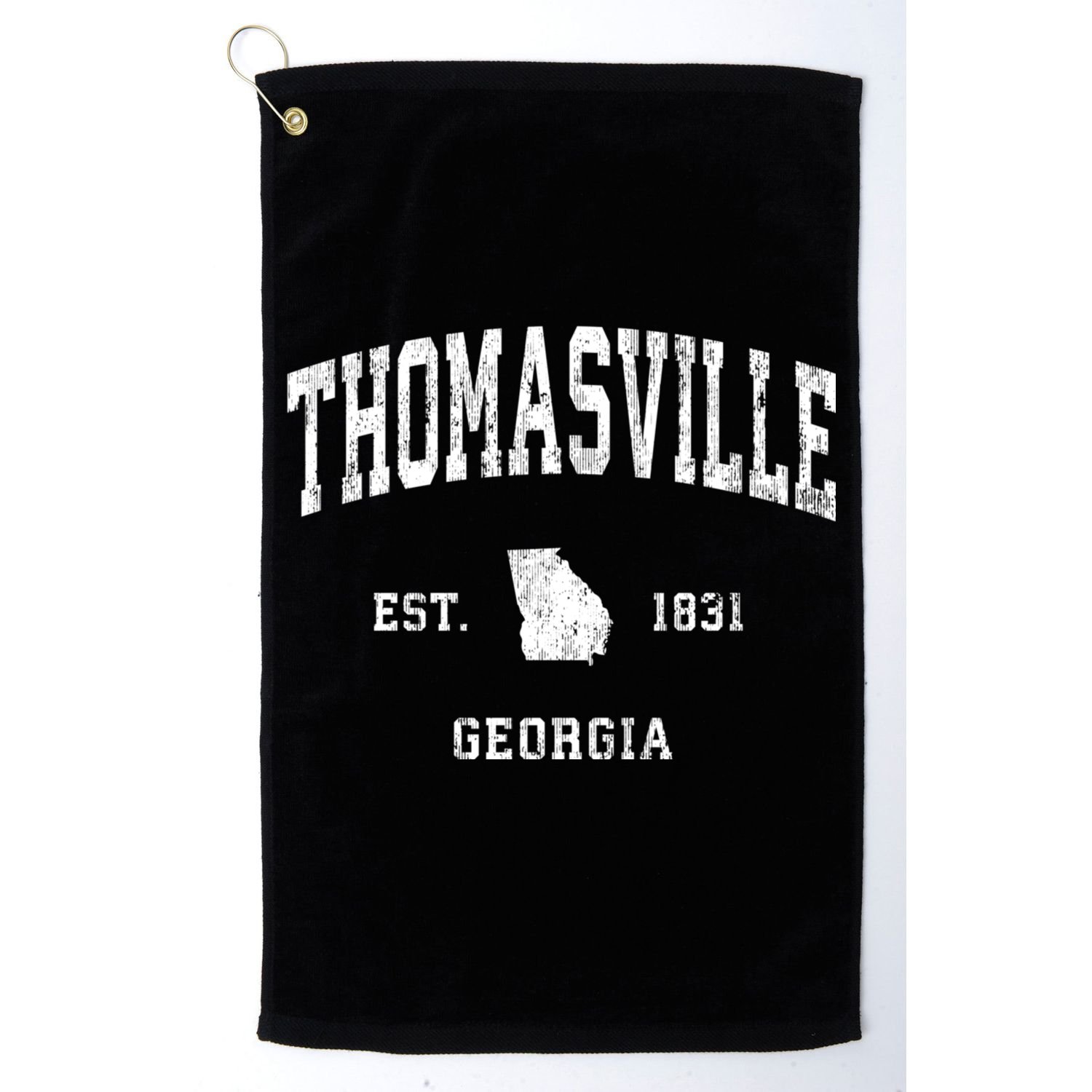 Thomasville Georgia Ga Vintage Athletic Sports Golf Towel
