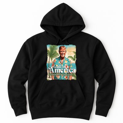 Trump Graphic Gulf Of Us America Trump Merchandise Hoodie