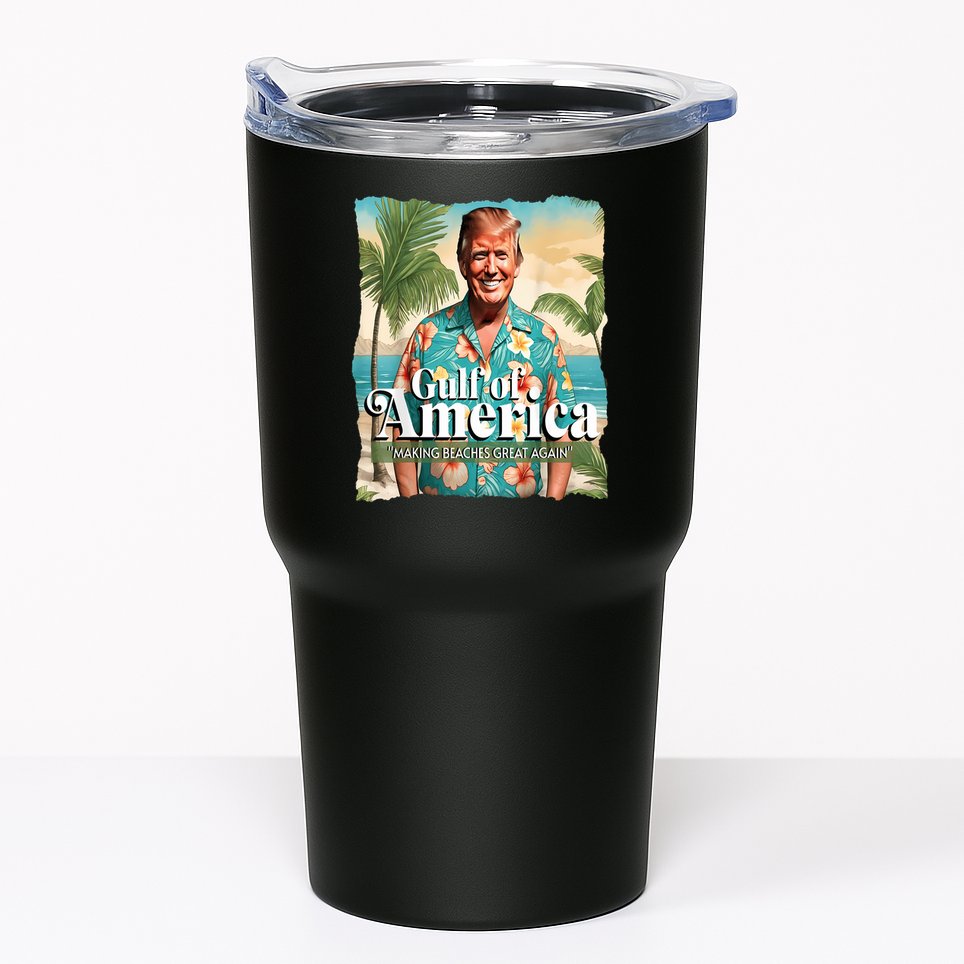 Trump Graphic Gulf Of Us America Trump Merchandise Tumbler