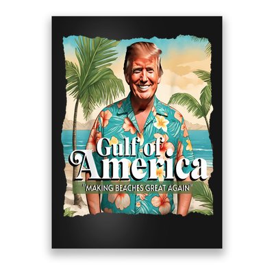 Trump Graphic Gulf Of Us America Trump Merchandise Poster