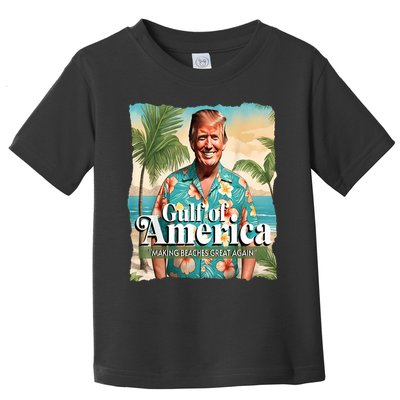 Trump Graphic Gulf Of Us America Trump Merchandise Toddler T-Shirt