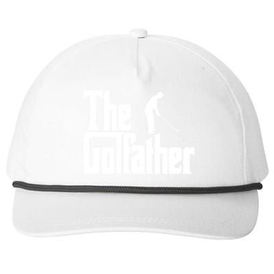 The Golfather (Golf Father) Gift For Dad Father's Day Snapback Five-Panel Rope Hat