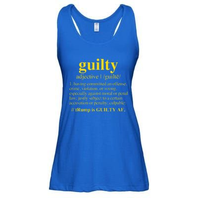 Trump Guilty Guilty Definition Ladies Essential Flowy Tank