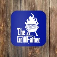 The Grillfather Grilling Father Gift Coaster