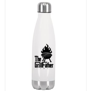 The Grillfather Grilling Father Gift Stainless Steel Insulated Water Bottle