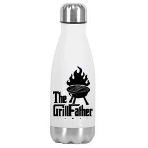 The Grillfather Grilling Father Gift Stainless Steel Insulated Water Bottle