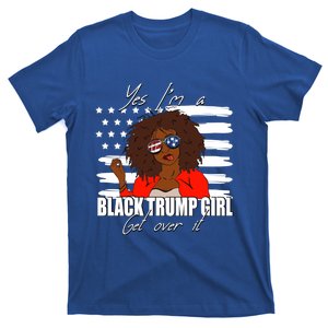 Trump Great Gift Merica Glasses Yes Im A Black Trump Supporter Gift T-Shirt