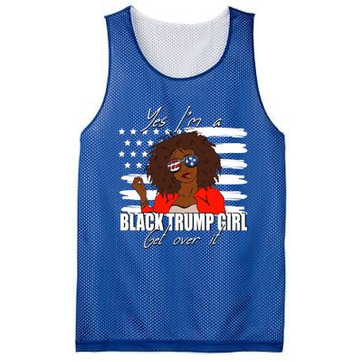 Trump Great Gift Merica Glasses Yes Im A Black Trump Supporter Gift Mesh Reversible Basketball Jersey Tank