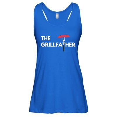 The Grillfather Grilling Bbq Christmas Clothing Gift Ladies Essential Flowy Tank