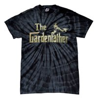 The Gardenfather Gardening Father Gift Tie-Dye T-Shirt