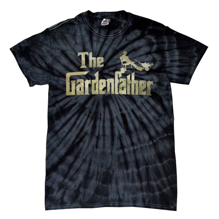 The Gardenfather Gardening Father Gift Tie-Dye T-Shirt