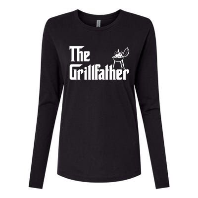 The Grillfather Gift Grill Fan Cool Gift Womens Cotton Relaxed Long Sleeve T-Shirt