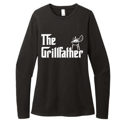 The Grillfather Gift Grill Fan Cool Gift Womens CVC Long Sleeve Shirt