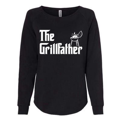 The Grillfather Gift Grill Fan Cool Gift Womens California Wash Sweatshirt