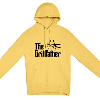 The Grillfather Gift Premium Pullover Hoodie