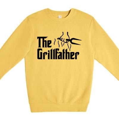 The Grillfather Gift Premium Crewneck Sweatshirt