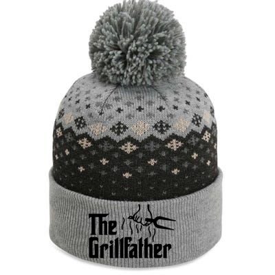 The Grillfather Gift The Baniff Cuffed Pom Beanie