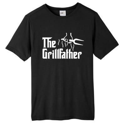 The Grillfather Gift Tall Fusion ChromaSoft Performance T-Shirt