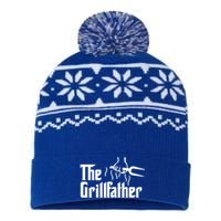 The Grillfather Gift USA-Made Snowflake Beanie