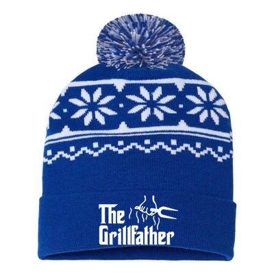 The Grillfather Gift USA-Made Snowflake Beanie