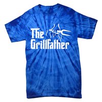 The Grillfather Gift Tie-Dye T-Shirt