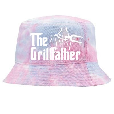 The Grillfather Gift Tie-Dyed Bucket Hat