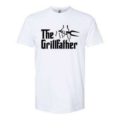 The Grillfather Gift Softstyle CVC T-Shirt