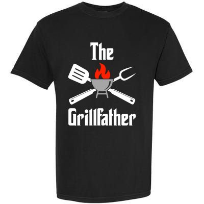 The Grillfather Gift Garment-Dyed Heavyweight T-Shirt