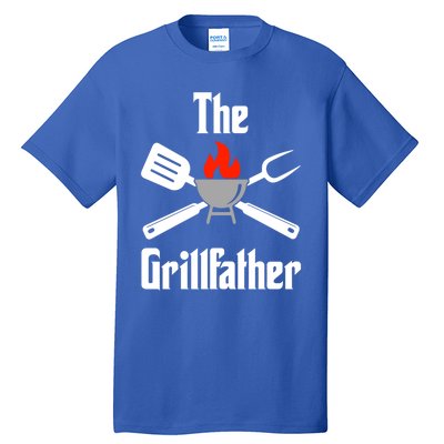 The Grillfather Gift Tall T-Shirt