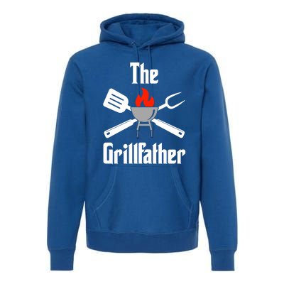 The Grillfather Gift Premium Hoodie