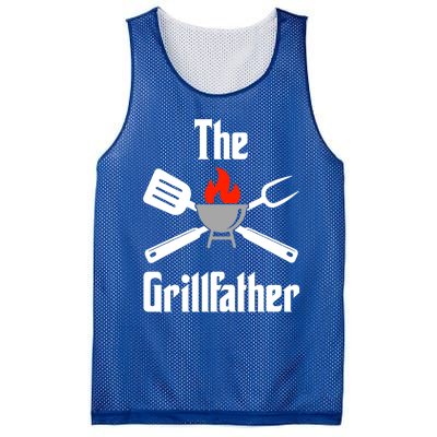 The Grillfather Gift Mesh Reversible Basketball Jersey Tank