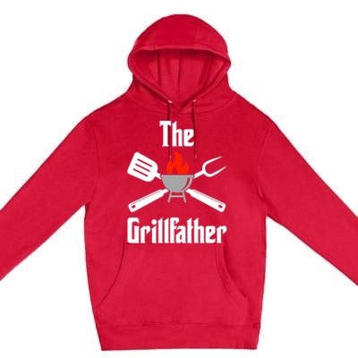 The Grillfather Gift Premium Pullover Hoodie