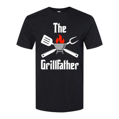 The Grillfather Gift Softstyle CVC T-Shirt