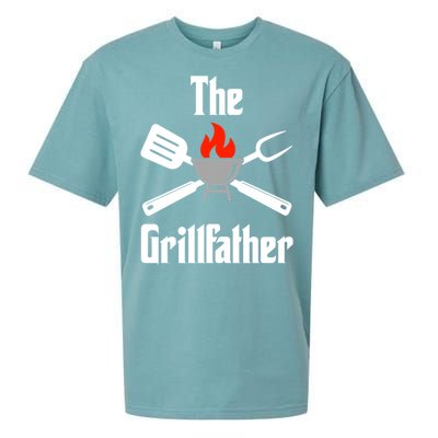 The Grillfather Gift Sueded Cloud Jersey T-Shirt