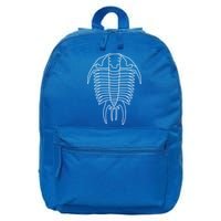 Trilobite Geology Geologist Fossil Collector Hunting Cool Gift 16 in Basic Backpack