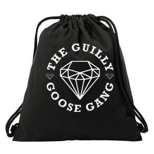 The Guilly Goose Gang For Fans Of Guillotine Chokes Drawstring Bag