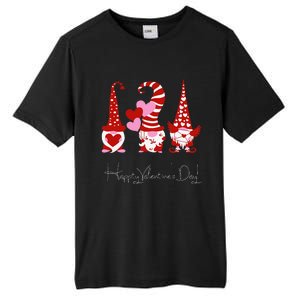 Three Gnomes Holding Hearts Valentiness Love Tall Fusion ChromaSoft Performance T-Shirt