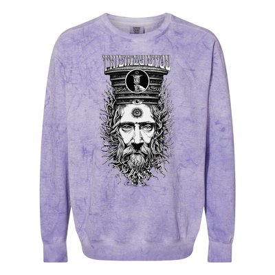 Thrice Great Hermes Trismegistus Esoteric Hermeticism Colorblast Crewneck Sweatshirt