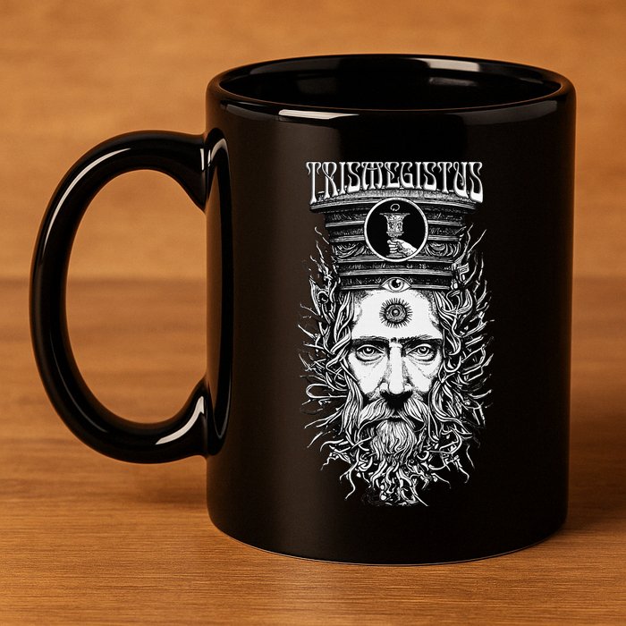 Thrice Great Hermes Trismegistus Esoteric Hermeticism 11oz C Handle Ceramic Mug