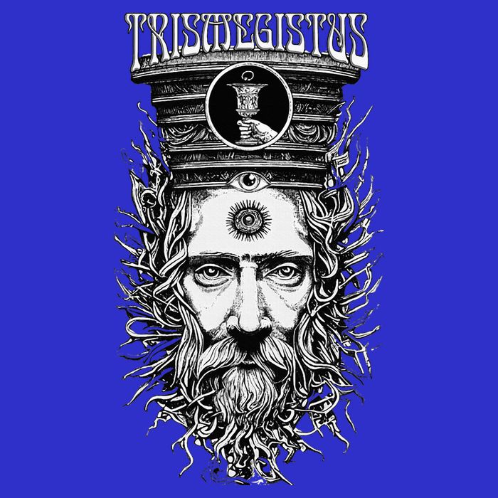 Thrice Great Hermes Trismegistus Esoteric Hermeticism Button