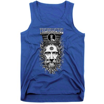 Thrice Great Hermes Trismegistus Esoteric Hermeticism Tank Top