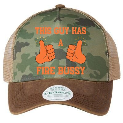 This Guy Has A Fire Bussy Legacy Tie Dye Trucker Hat