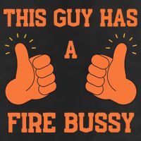 This Guy Has A Fire Bussy 7 Panel Mesh Trucker Snapback Hat