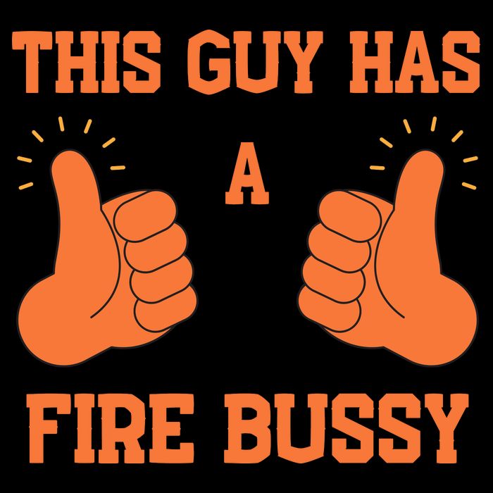 This Guy Has A Fire Bussy Drawstring Bag